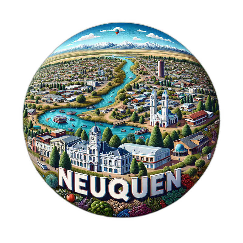 Neuquen Argentina_updated Souvenir Vinyl Decal Sticker 2-Inch