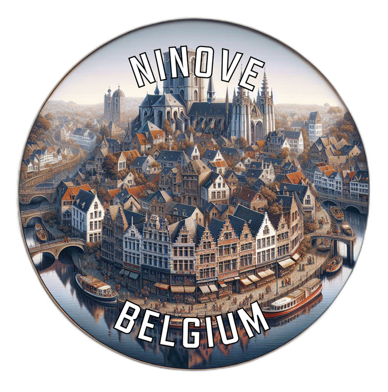 Ninove Belgium Souvenir Vinyl Decal Sticker 2-Inch