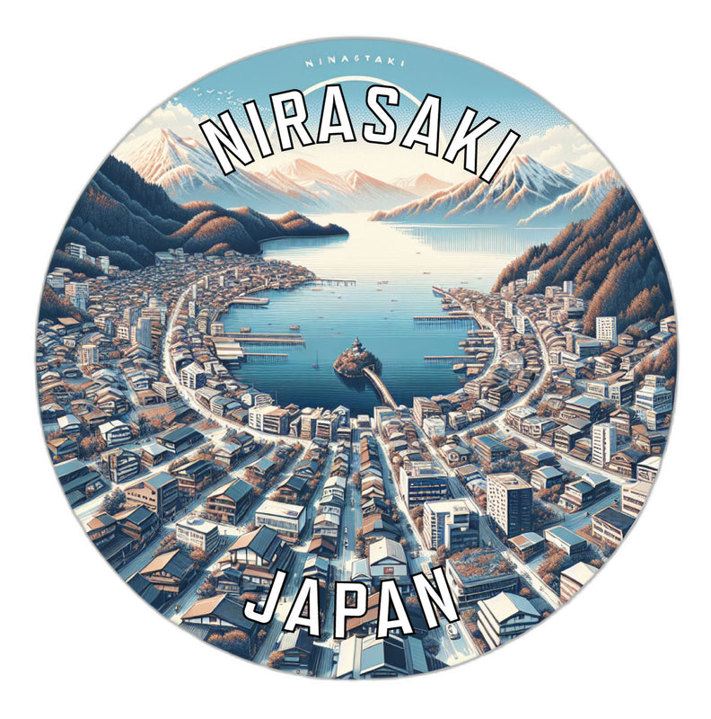 Nirasaki Japan Souvenir Vinyl Decal Sticker 6-Inch