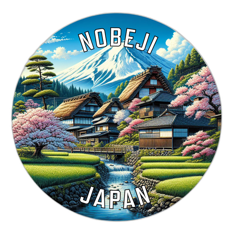 Nobeji Japan Souvenir Vinyl Decal Sticker 2-Inch
