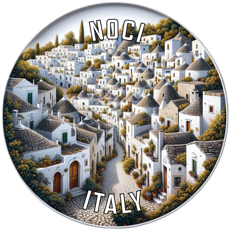Noci Italy Souvenir Die Cut Flat Magnet 2-Inch