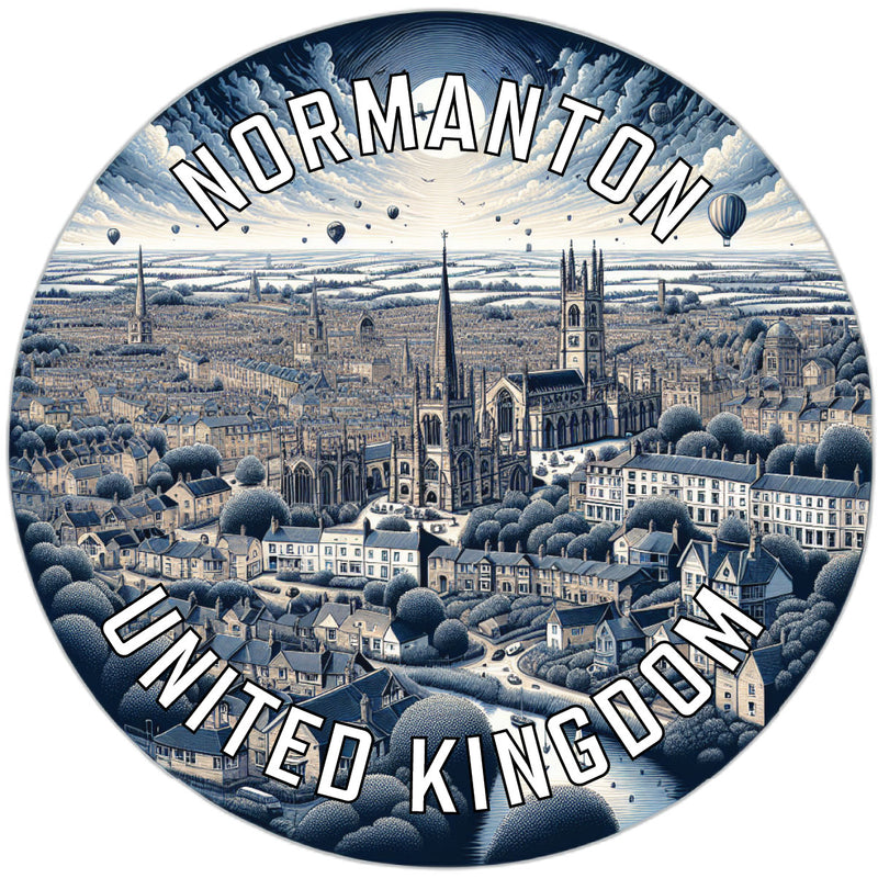 Normanton United Kingdom Souvenir Vinyl Decal Sticker 6-Inch