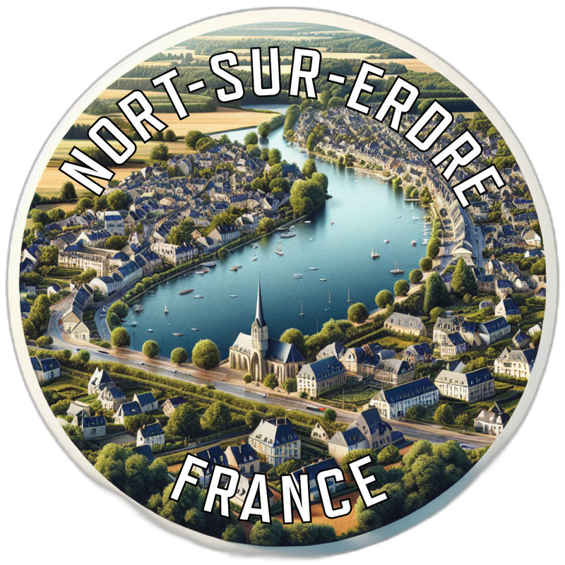 Nort sur Erdre France Souvenir Vinyl Decal Sticker 2-Inch