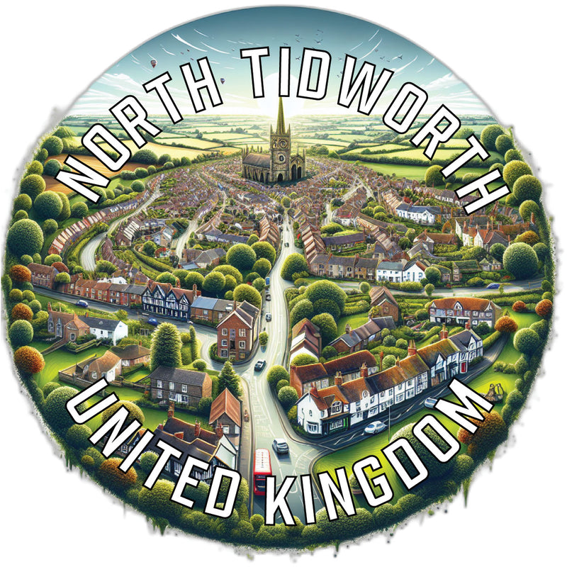 North Tidworth United Kingdom Souvenir Vinyl Decal Sticker 2-Inch