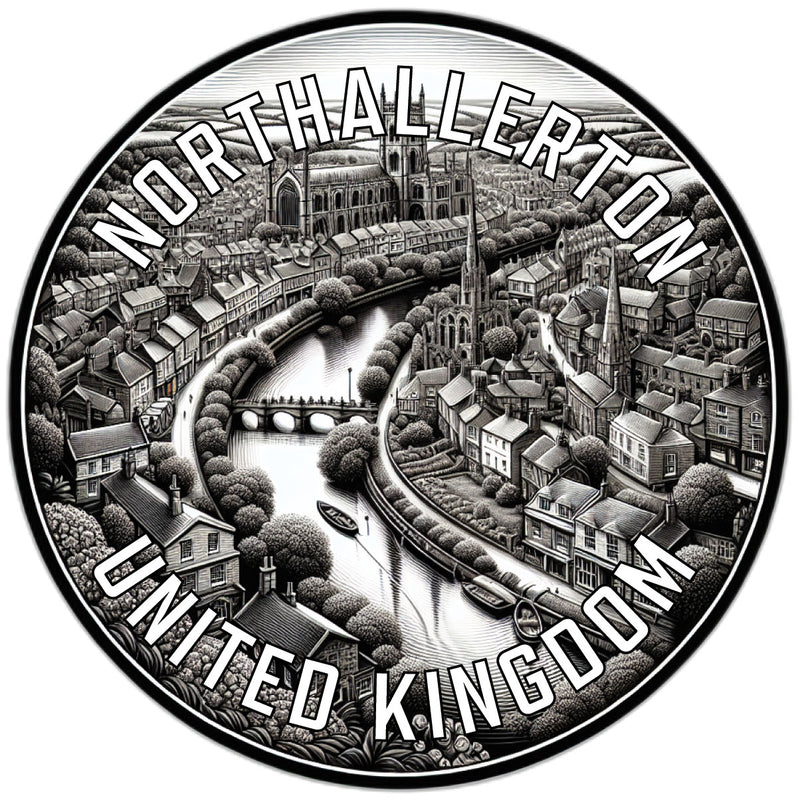 Northallerton United Kingdom Souvenir Vinyl Decal Sticker 6-Inch