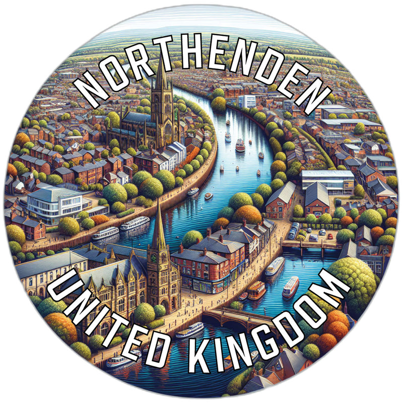 Northenden United Kingdom Souvenir Vinyl Decal Sticker 6-Inch