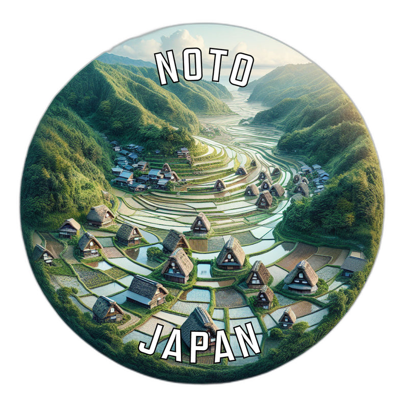 Noto Japan Souvenir Vinyl Decal Sticker 6-Inch