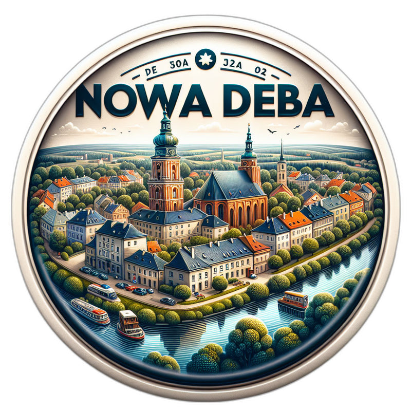 Nowa Deba Poland_updated Souvenir Vinyl Decal Sticker 6-Inch