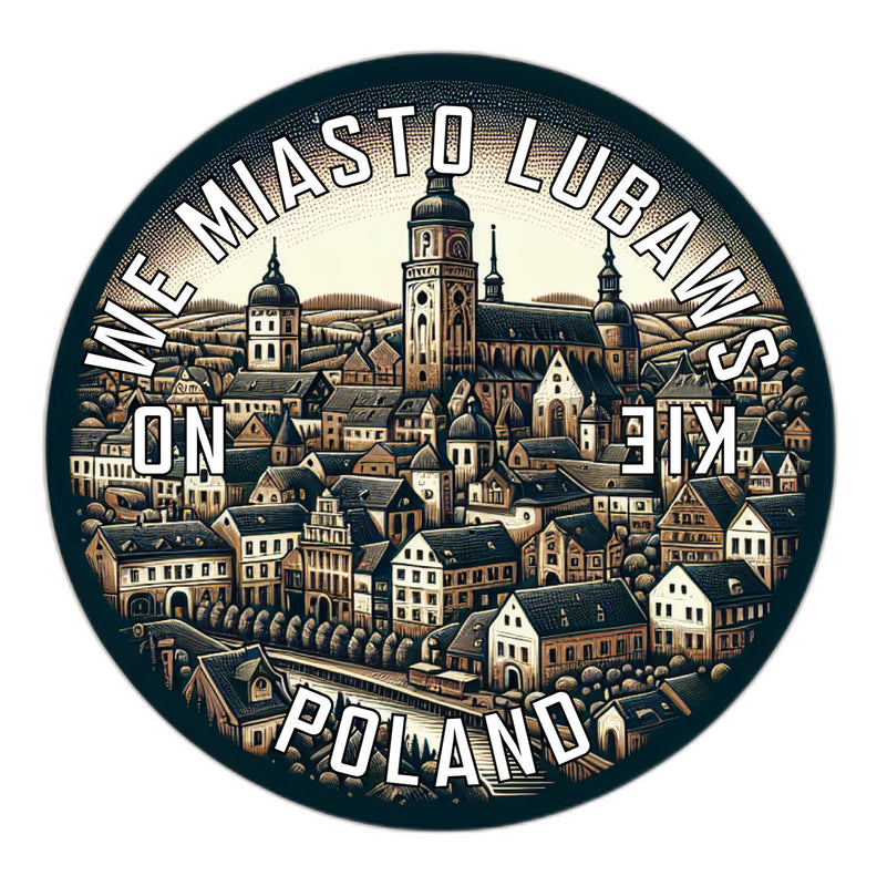 Nowe Miasto Lubawskie Poland Souvenir Vinyl Decal Sticker 2-Inch