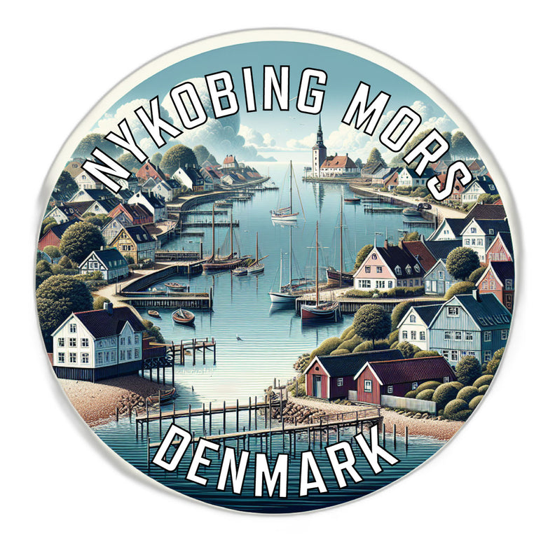 Nykobing Mors Denmark Souvenir Vinyl Decal Sticker 2-Inch