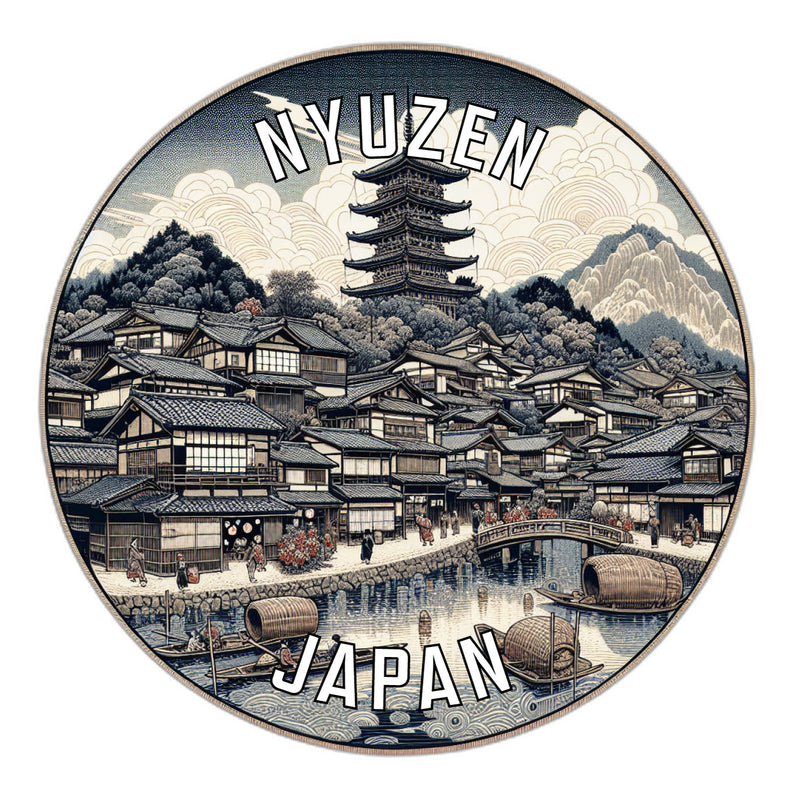 Nyuzen Japan Souvenir Vinyl Decal Sticker 2-Inch