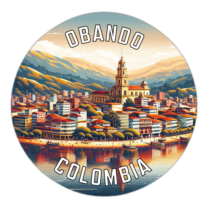 Obando Colombia Souvenir Vinyl Decal Sticker 2-Inch