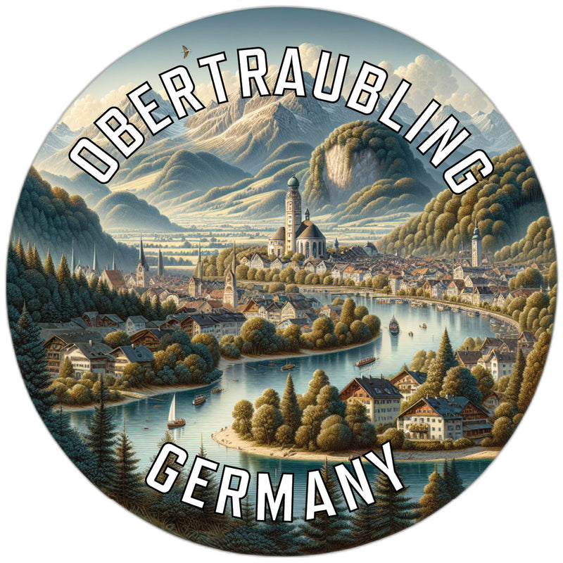 Obertraubling Germany Souvenir Vinyl Decal Sticker 6-Inch