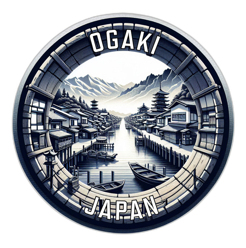 Ogaki Japan Souvenir Vinyl Decal Sticker 6-Inch