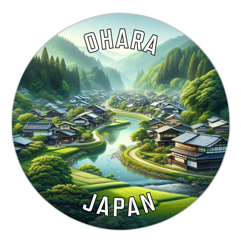 Ohara Japan Souvenir Vinyl Decal Sticker 2-Inch
