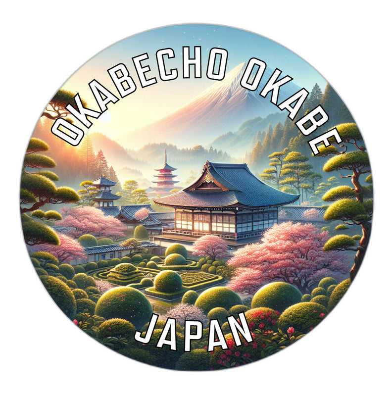 Okabecho okabe Japan Souvenir Vinyl Decal Sticker 6-Inch