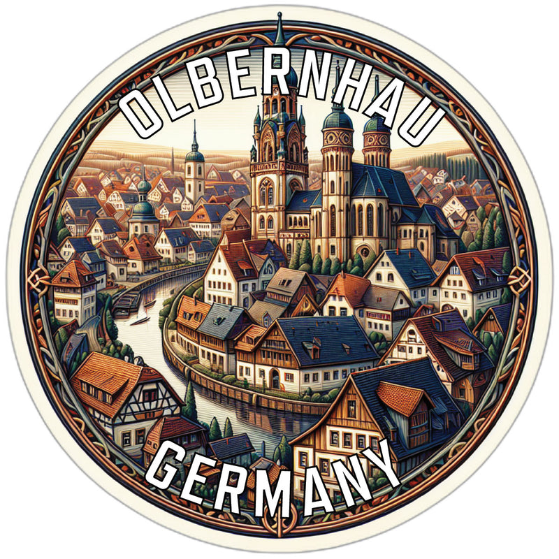 Olbernhau Germany Souvenir Vinyl Decal Sticker 6-Inch