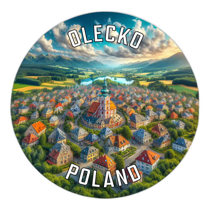 Olecko Poland Souvenir Vinyl Decal Sticker 6-Inch