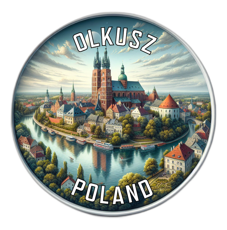 Olkusz Poland Souvenir Vinyl Decal Sticker 2-Inch