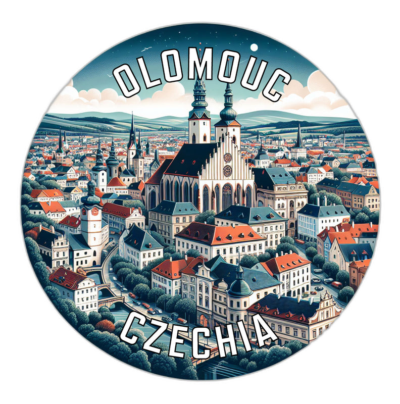 Olomouc Czechia Souvenir Vinyl Decal Sticker 6-Inch