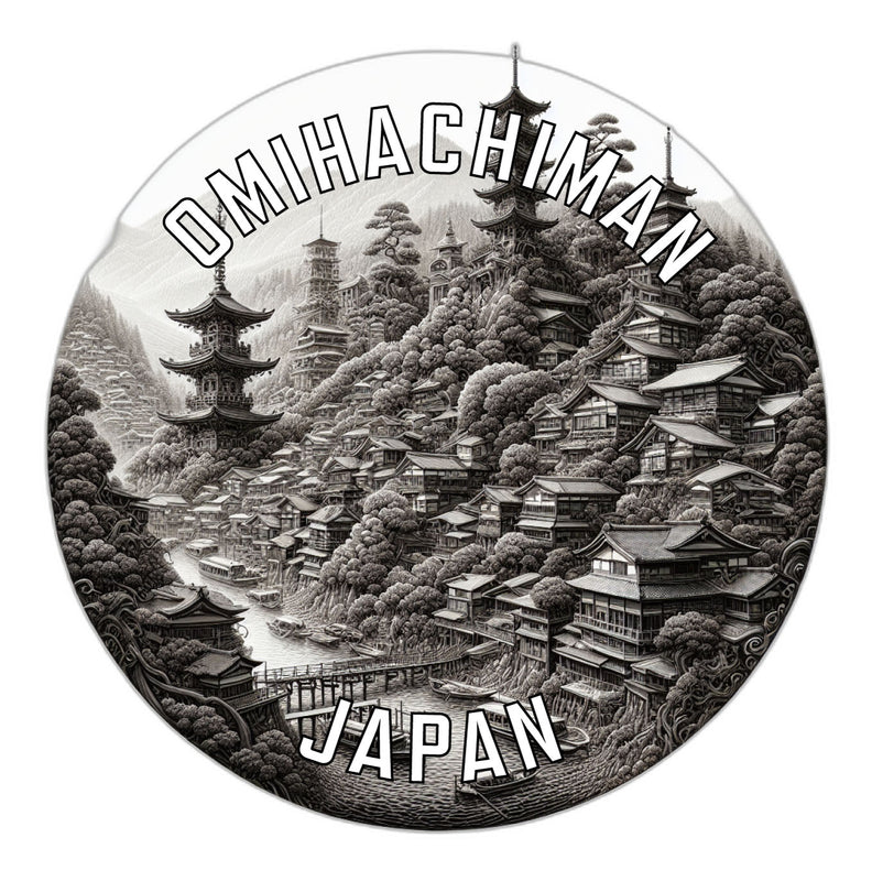 Omihachiman Japan Souvenir Vinyl Decal Sticker 6-Inch