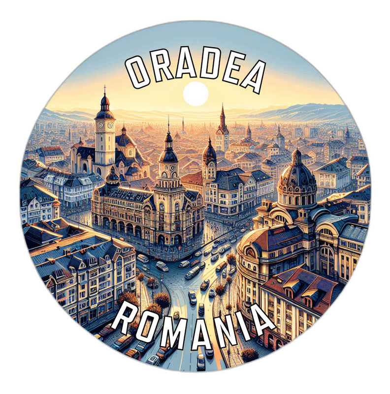 Oradea Romania Souvenir Vinyl Decal Sticker 6-Inch
