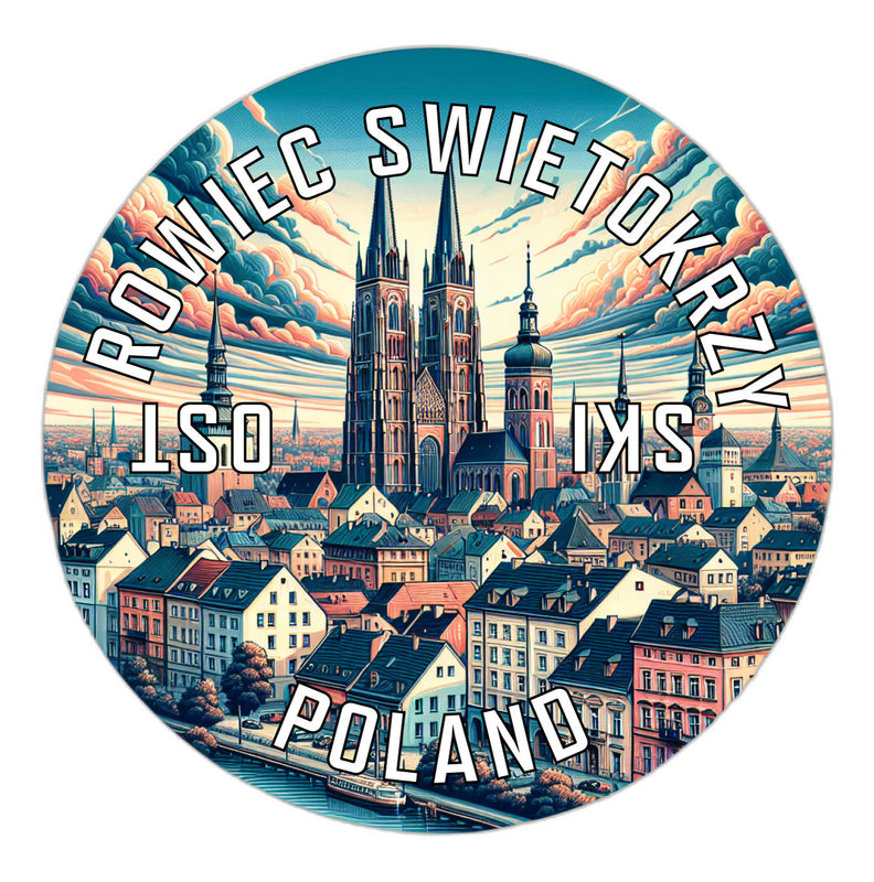 Ostrowiec Swietokrzyski Poland Souvenir Vinyl Decal Sticker 6-Inch