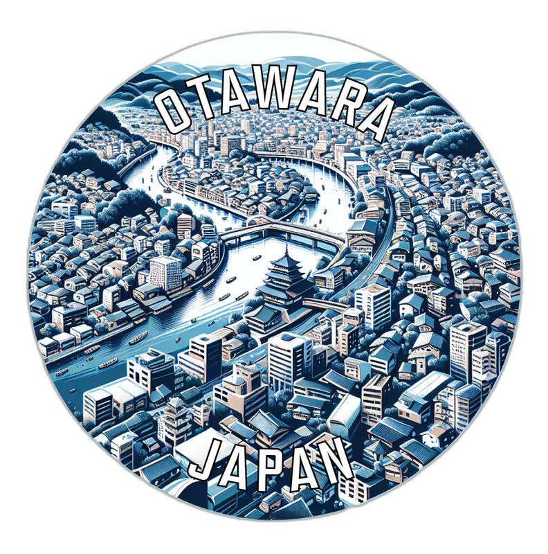 Otawara Japan Souvenir Vinyl Decal Sticker 6-Inch