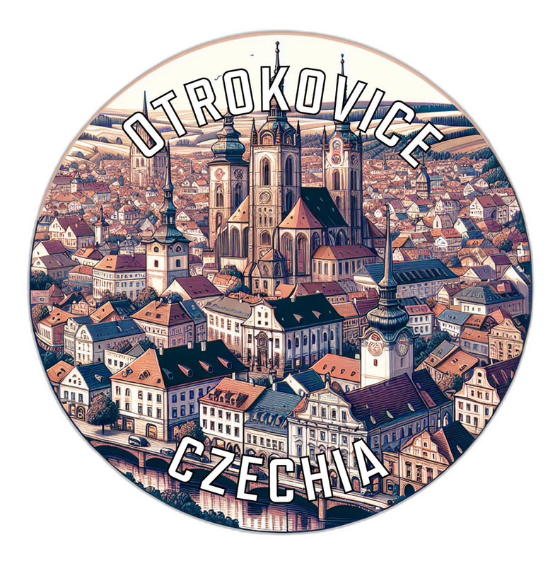 Otrokovice Czechia Souvenir Vinyl Decal Sticker 2-Inch