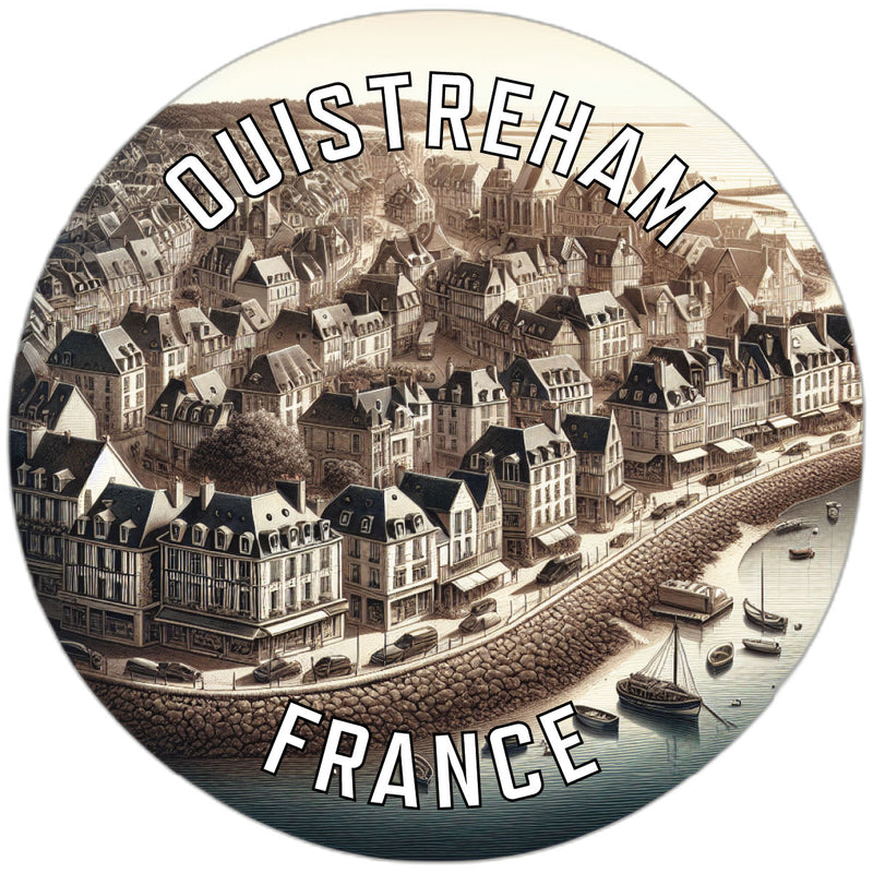 Ouistreham France Souvenir Vinyl Decal Sticker 6-Inch