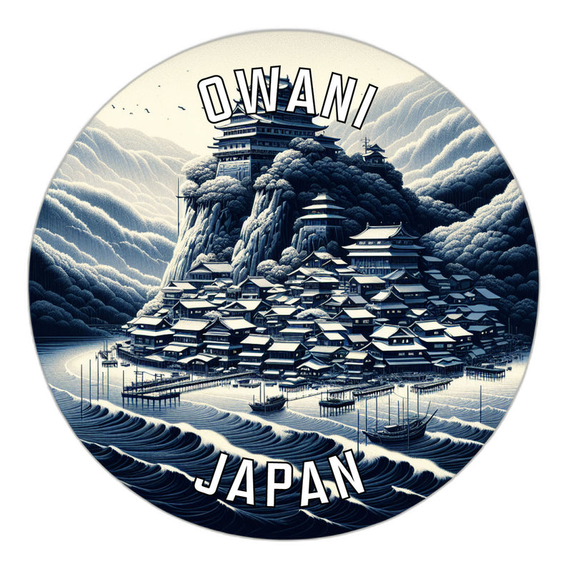Owani Japan Souvenir Vinyl Decal Sticker 6-Inch