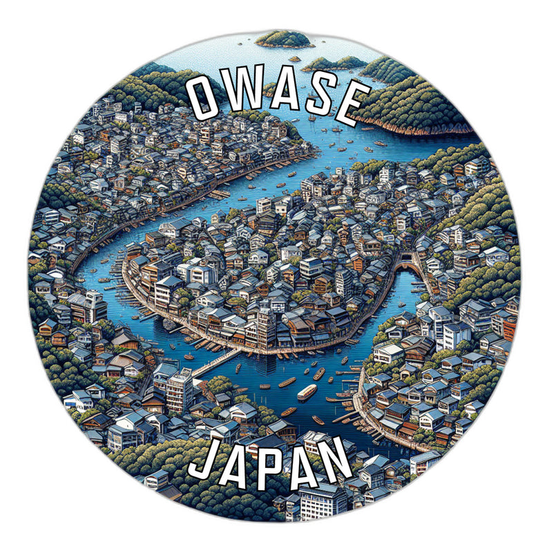 Owase Japan Souvenir Vinyl Decal Sticker 6-Inch