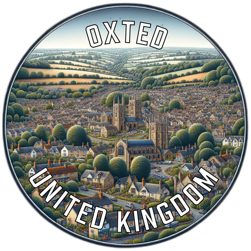 Oxted United Kingdom Souvenir Vinyl Decal Sticker 2-Inch