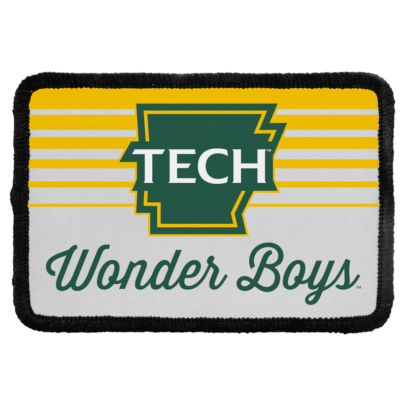 Arkansas Tech University Officially Licensed Cloth Patch Rectangle