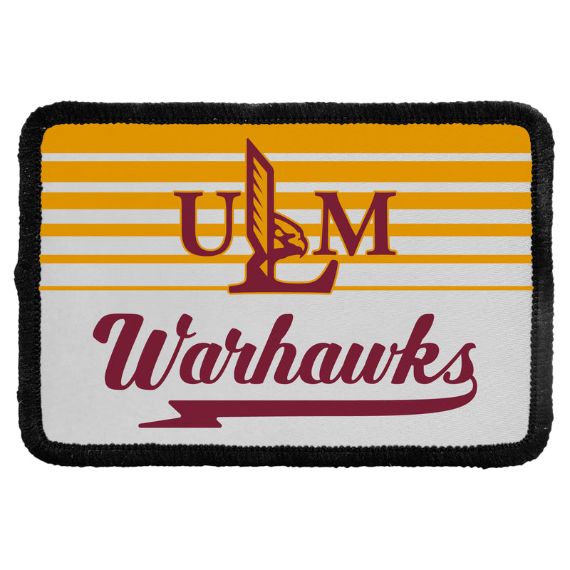 University of Louisiana Monroe Officially Licensed Cloth Patch Rectangle