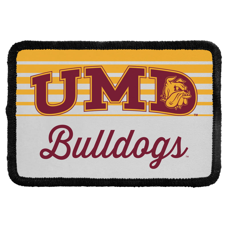 Minnesota Duluth Bulldogs Officially Licensed Cloth Patch Rectangle