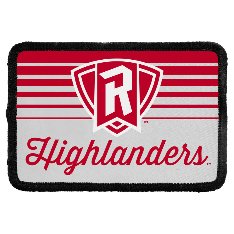 Radford University Highlanders Officially Licensed Cloth Patch Rectangle
