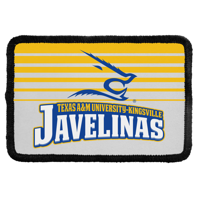 Texas A&M Kingsville Javelinas Officially Licensed Cloth Patch Rectangle