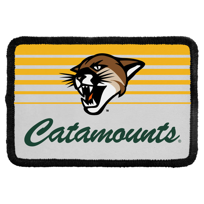 Vermont Catamounts Officially Licensed Cloth Patch Rectangle