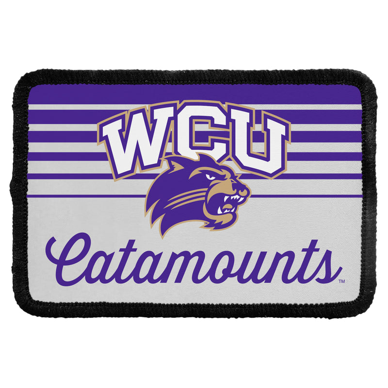 Western Carolina University Officially Licensed Cloth Patch Rectangle