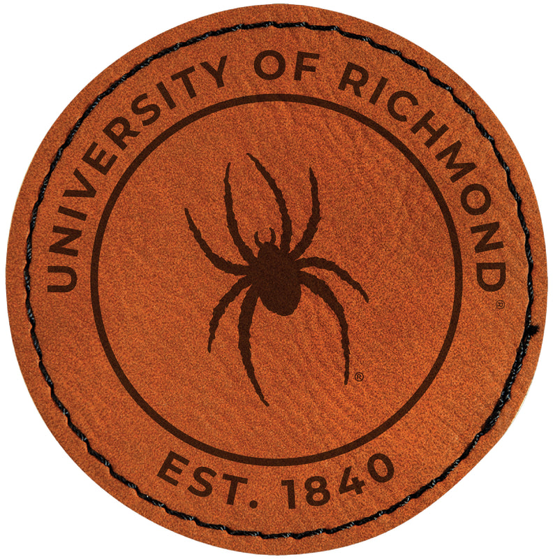 Richmond Spiders Officially Licensed Circular Leatherette Patch