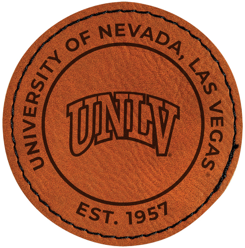 UNLV Rebels Officially Licensed Circular Leatherette Patch