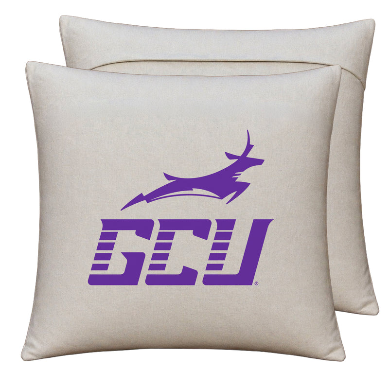 Grand Canyon University Lopes Officially Licensed 18" x 18" Throw Pillow Cover – Logo Design