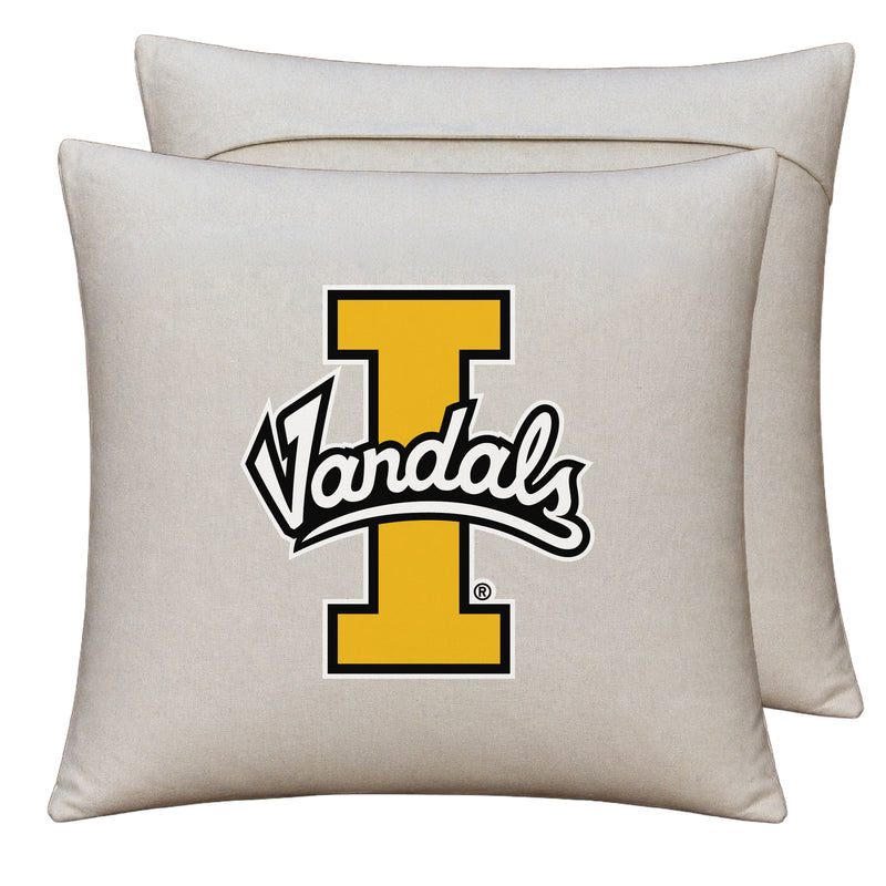 Idaho Vandals Officially Licensed 18" x 18" Throw Pillow Cover – Logo Design