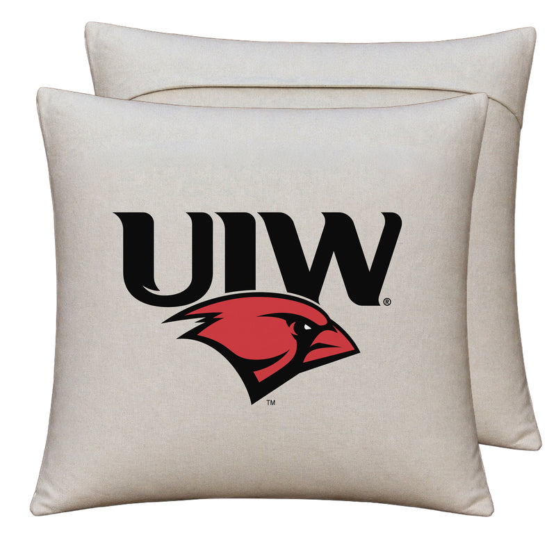 Incarnate Word Cardinals Officially Licensed 18" x 18" Throw Pillow Cover – Logo Design