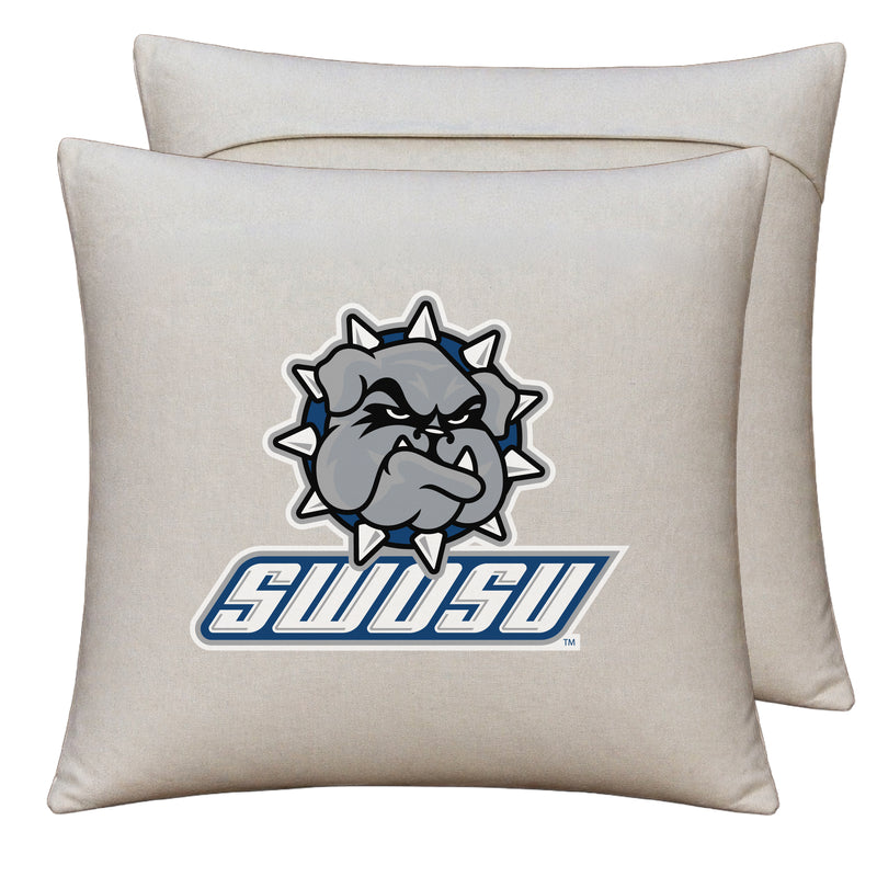Southwestern Oklahoma State University Officially Licensed 18" x 18" Throw Pillow Cover – Logo Design