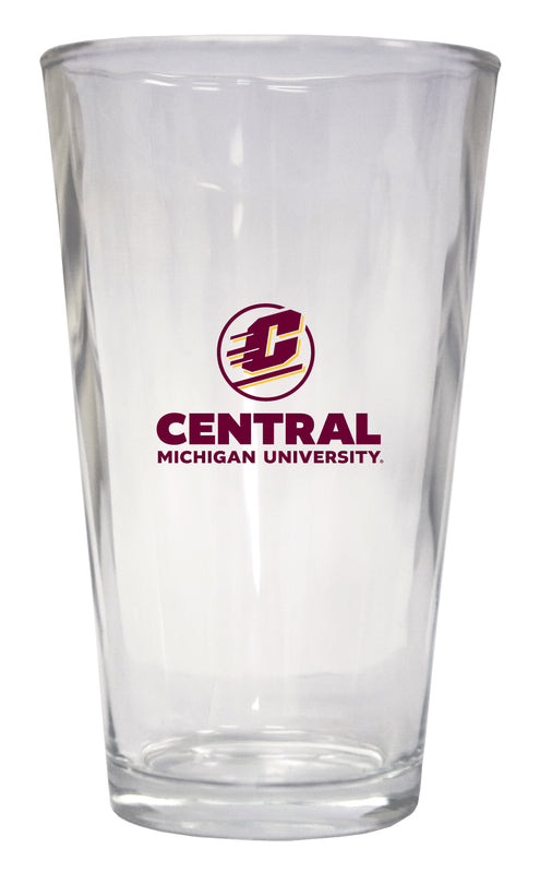 Central Michigan University 16 oz Pint Glass Officially Licensed Collegiate Product Single