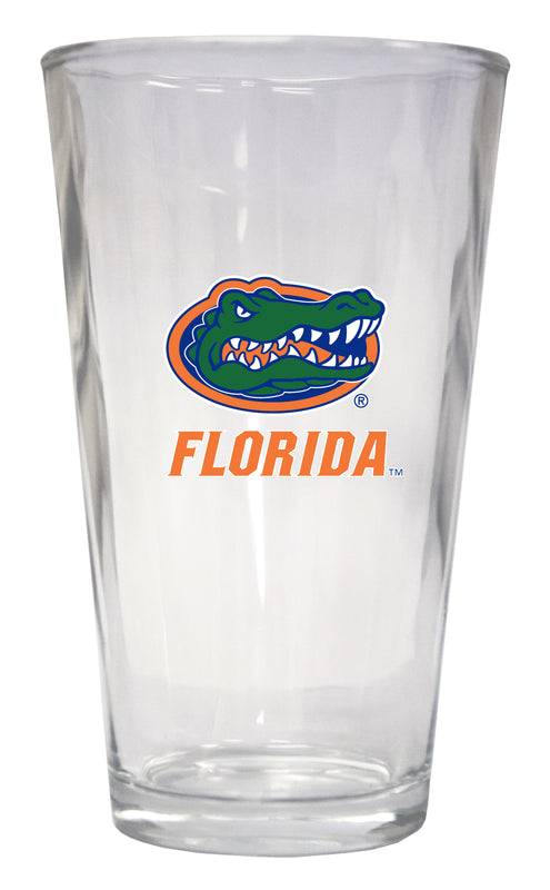 Florida Gators 16 oz Pint Glass Officially Licensed Collegiate Product Single