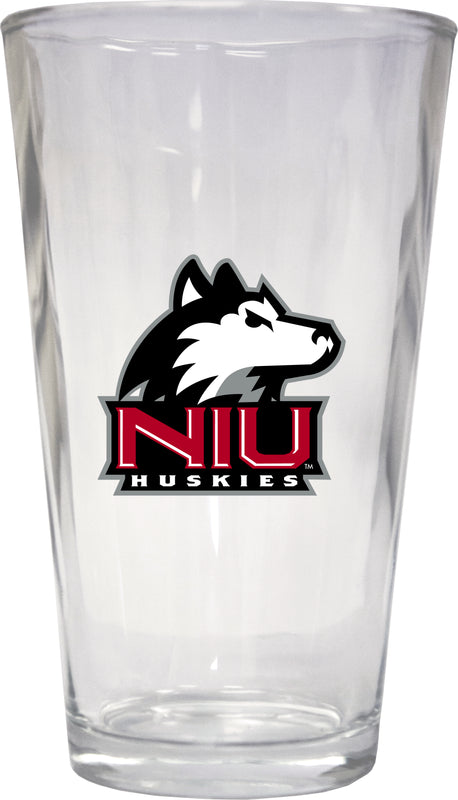 Northern Illinois Huskies 16 oz Pint Glass Officially Licensed Collegiate Product Single