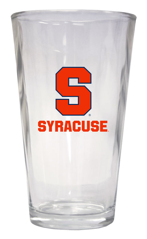 Syracuse Orange 16 oz Pint Glass Officially Licensed Collegiate Product Single